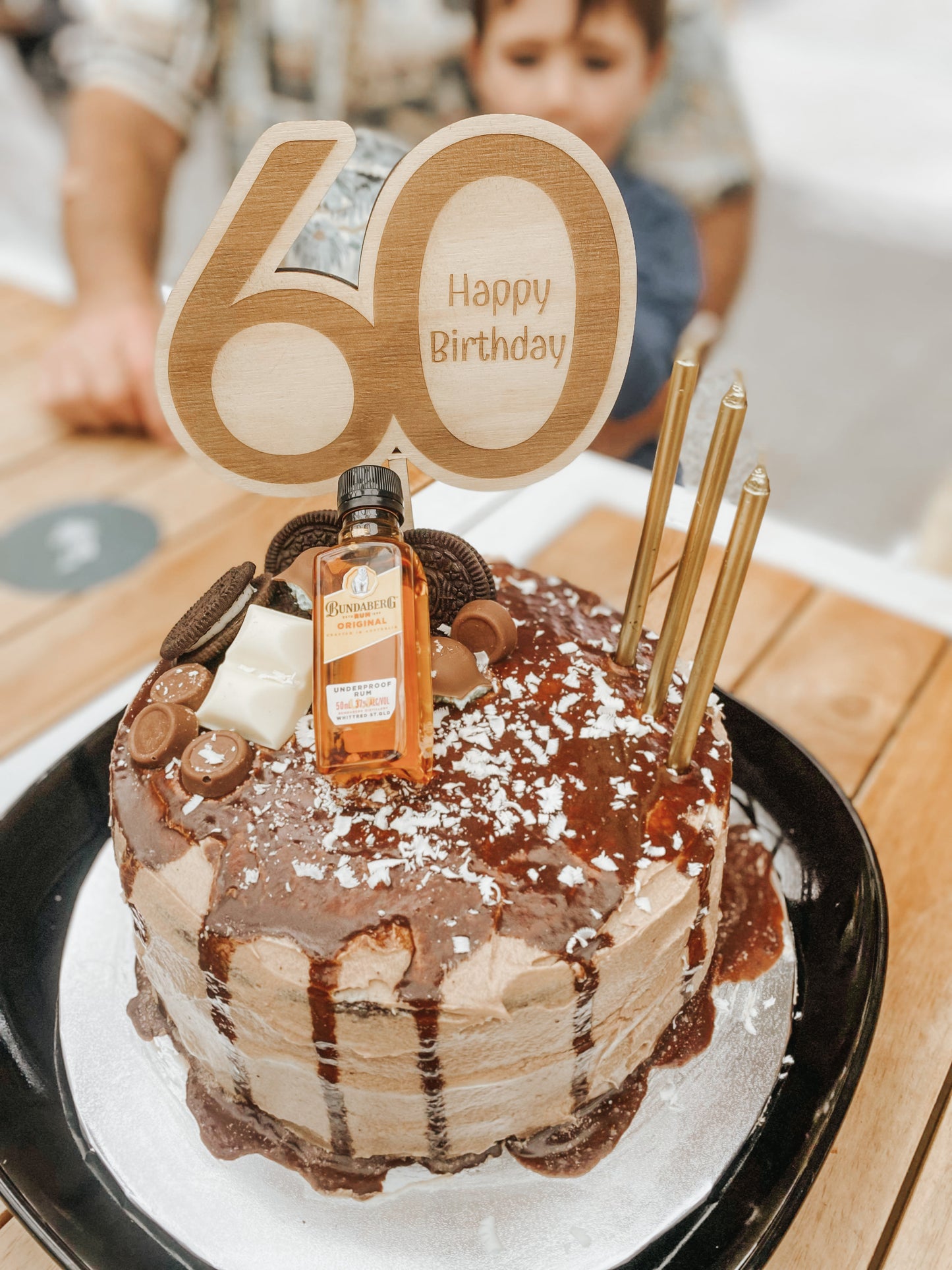 Personalised Number Cake Topper