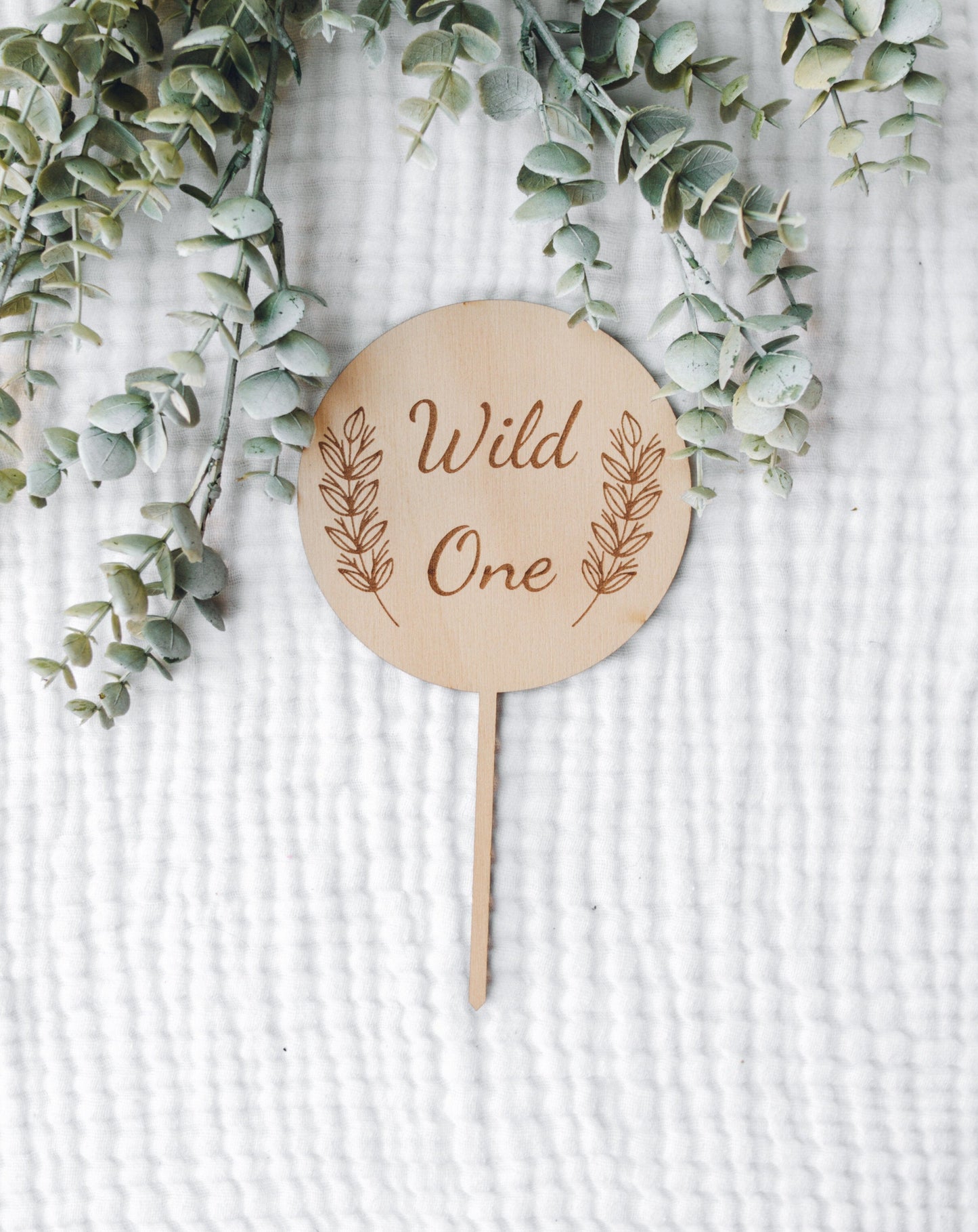 Wild One Cake Topper