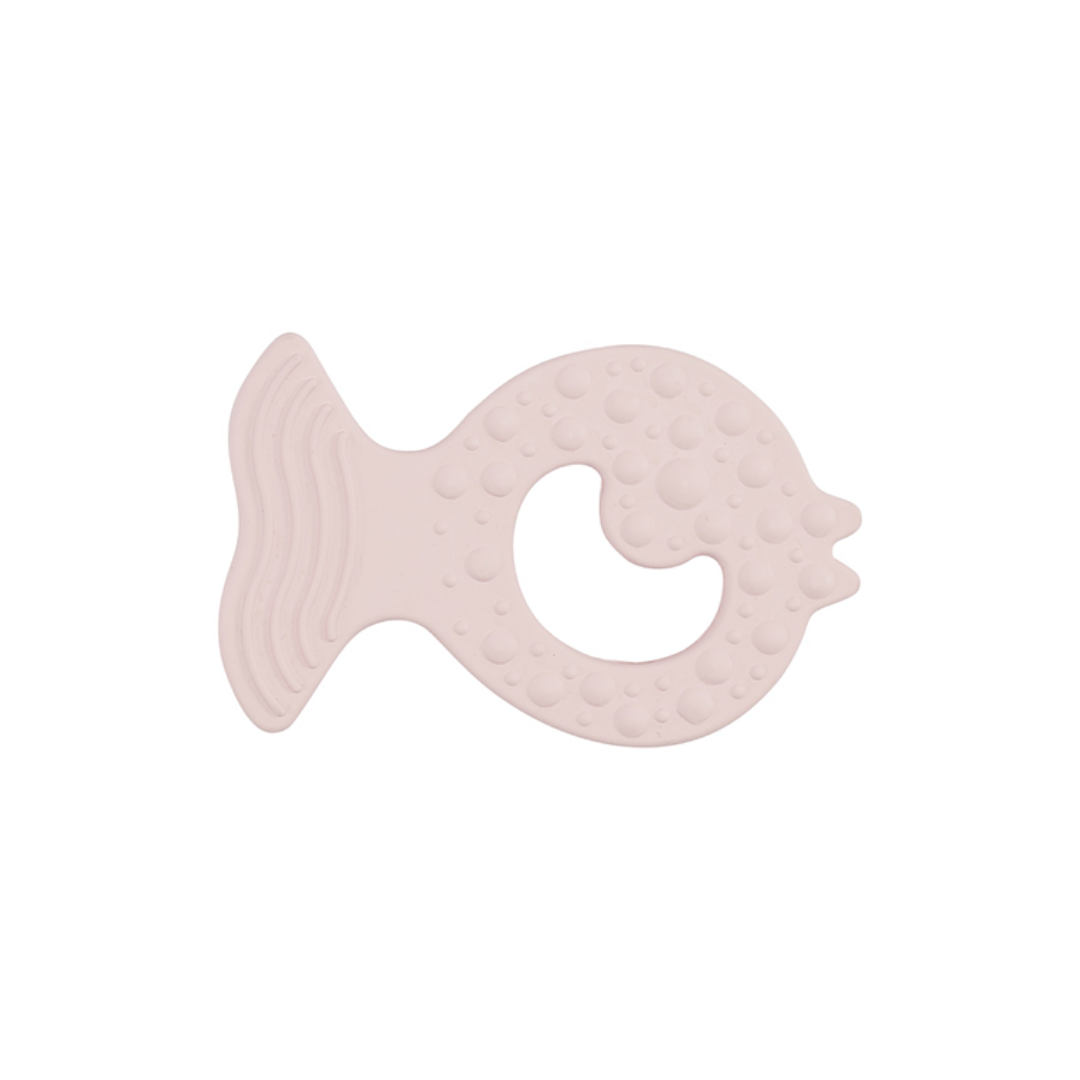 Bumi Bébé Fish Teether - Rose
