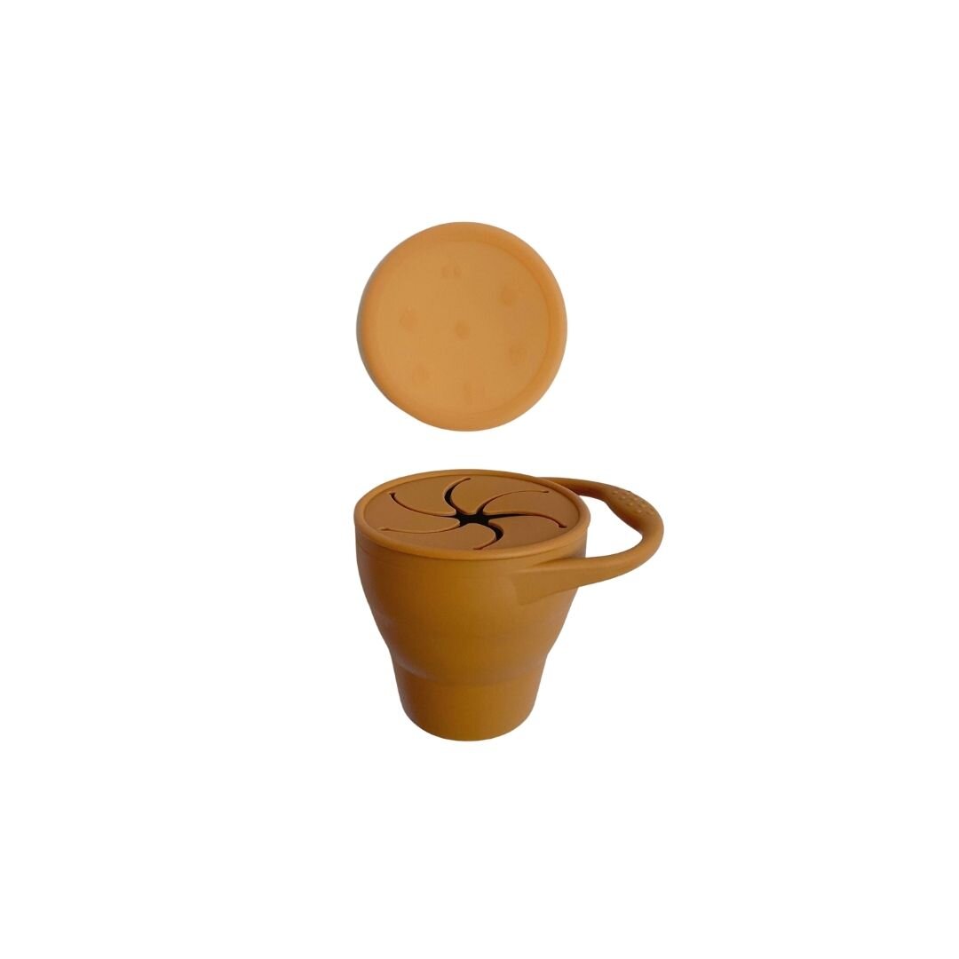 Silicone Snack Cup - Rust
