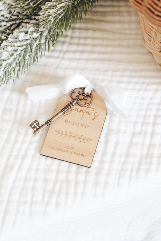 Personalised Santa’s Magic Key & Tag Set