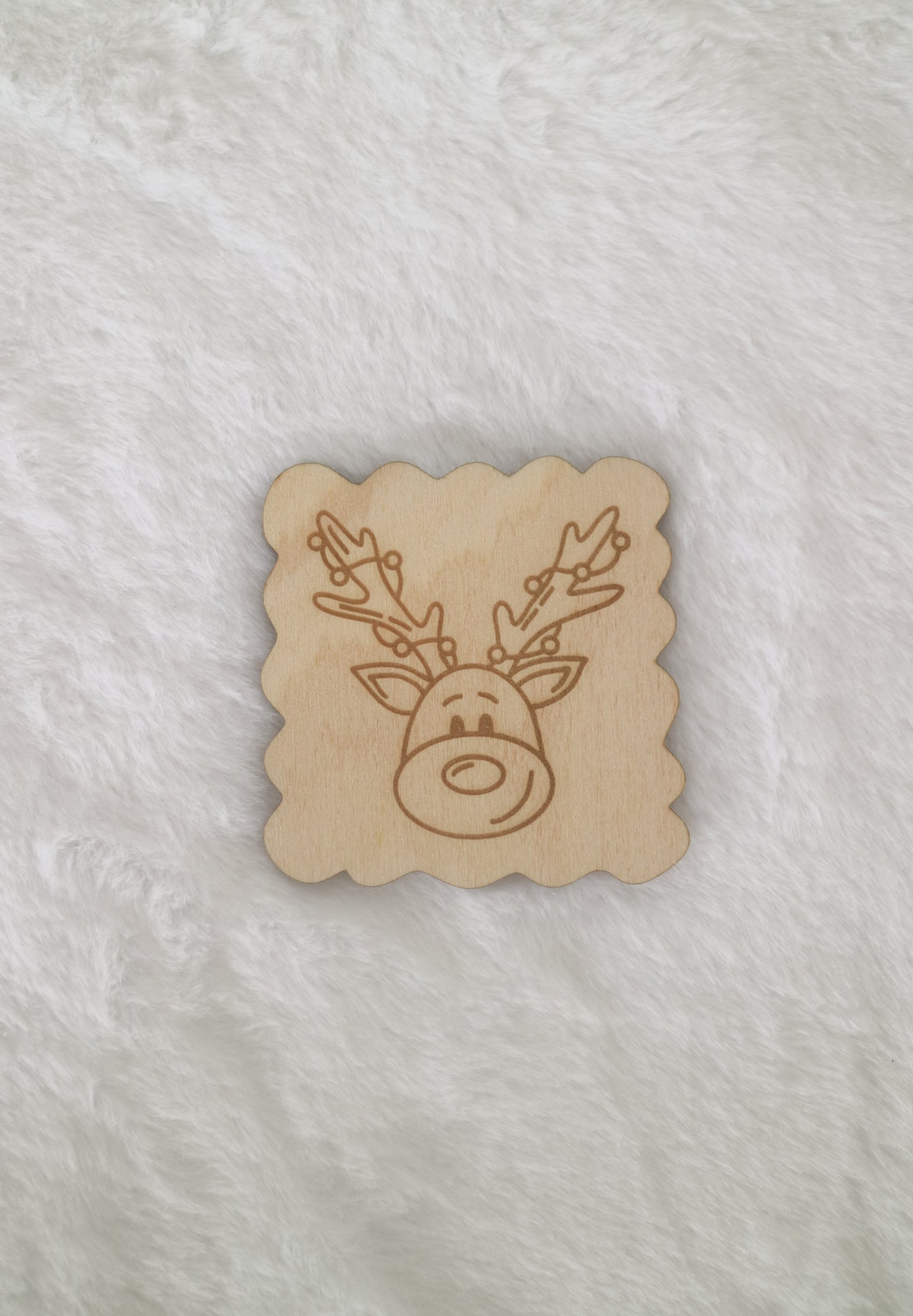 DIY Wooden Christmas Art Tiles