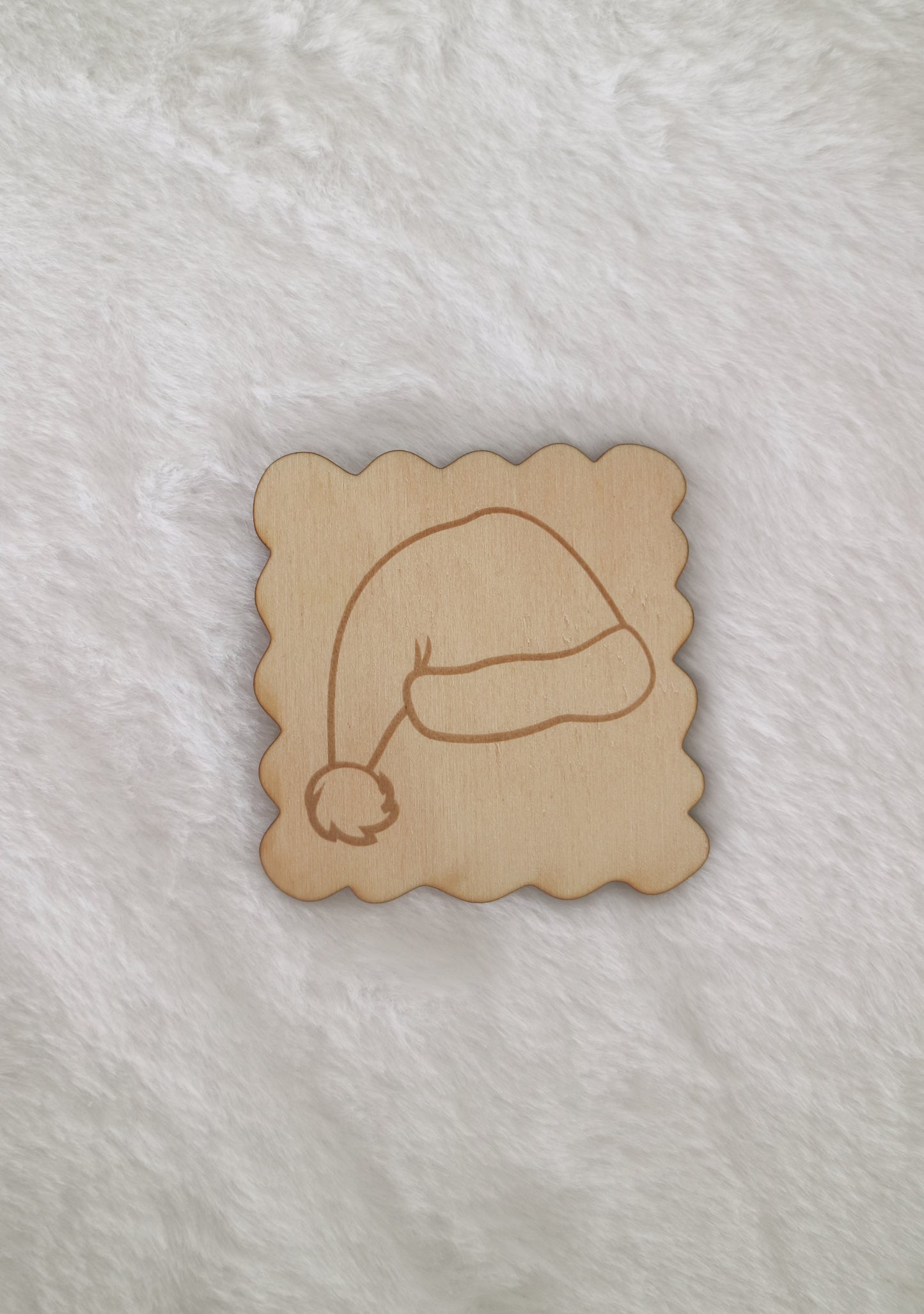 DIY Wooden Christmas Art Tiles