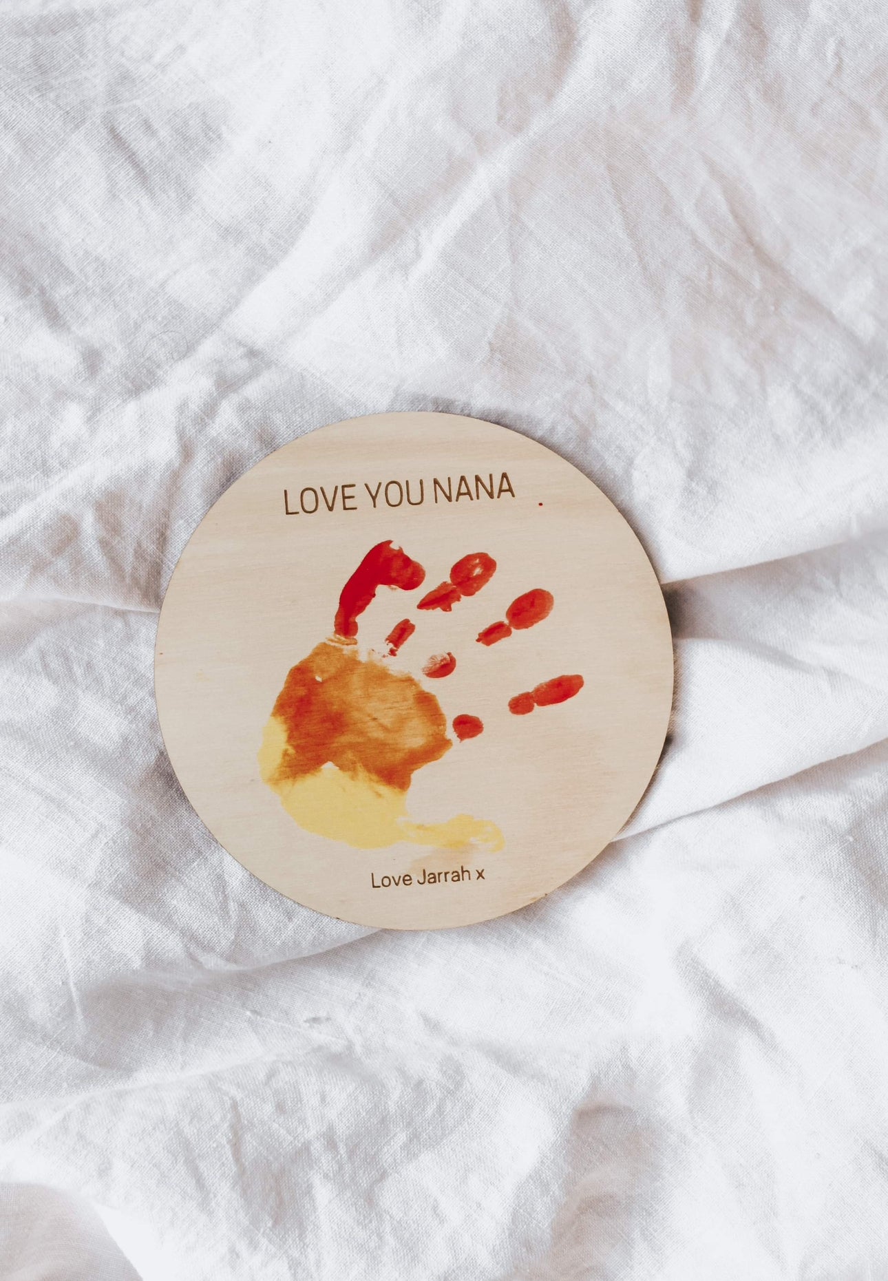 Personalised Love You Disc