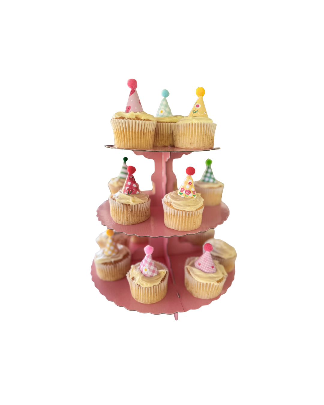 Cupcake Topper Party Hat Set