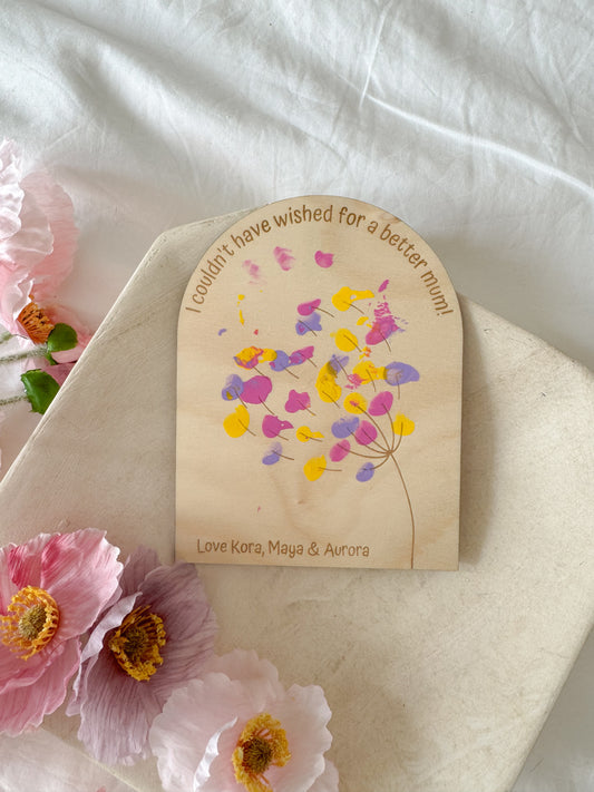Personalised Mother’s Day DIY Craft Plaque