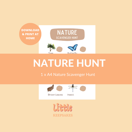 Printable Nature Scavenger Hunt