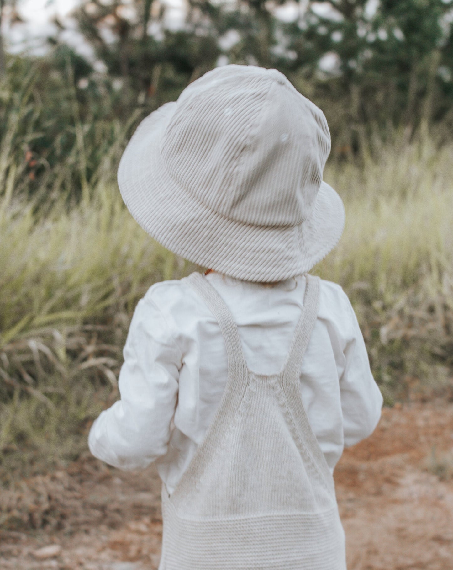 Corduroy Hat - Cream