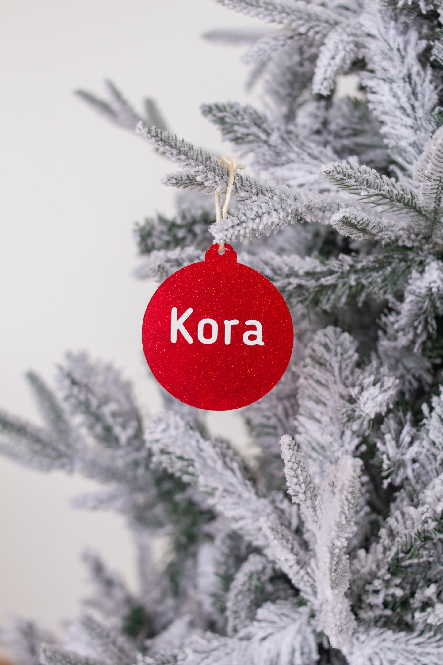 Personalised Name Bauble - Coloured