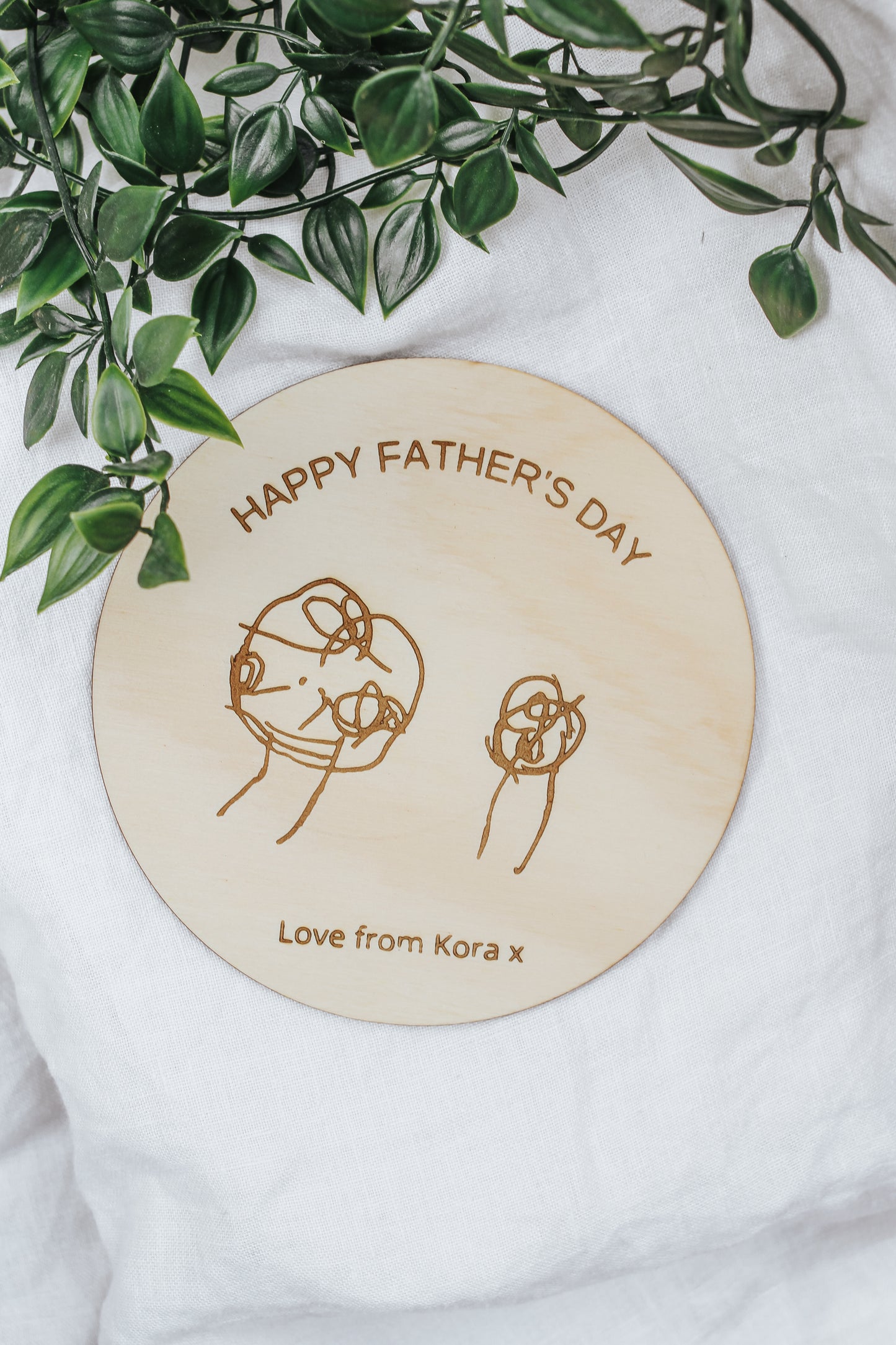 Personalised Father's Day Plaque