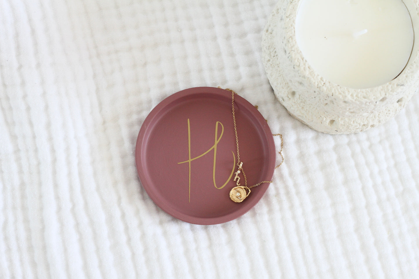 Personalised Letter Trinket Dish