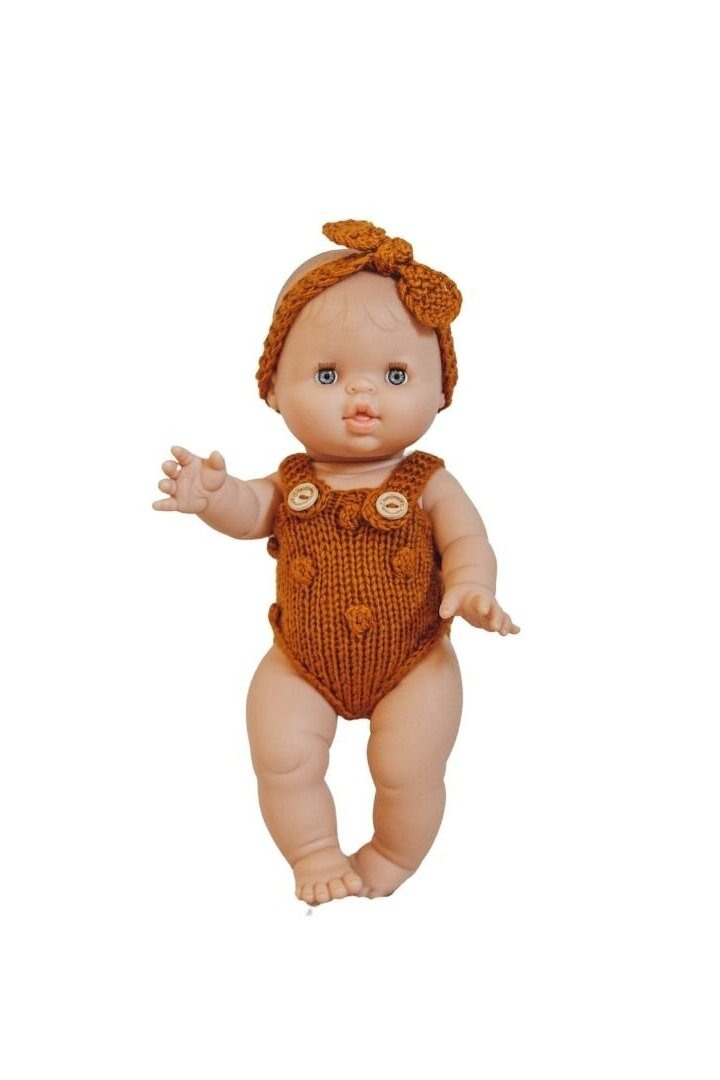 Myah Romper Set - Rust