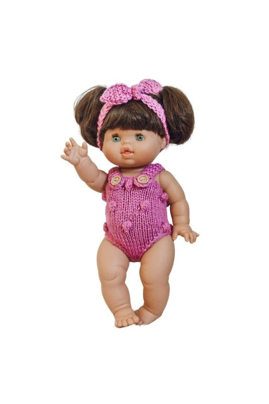 Myah Romper Set - Magenta