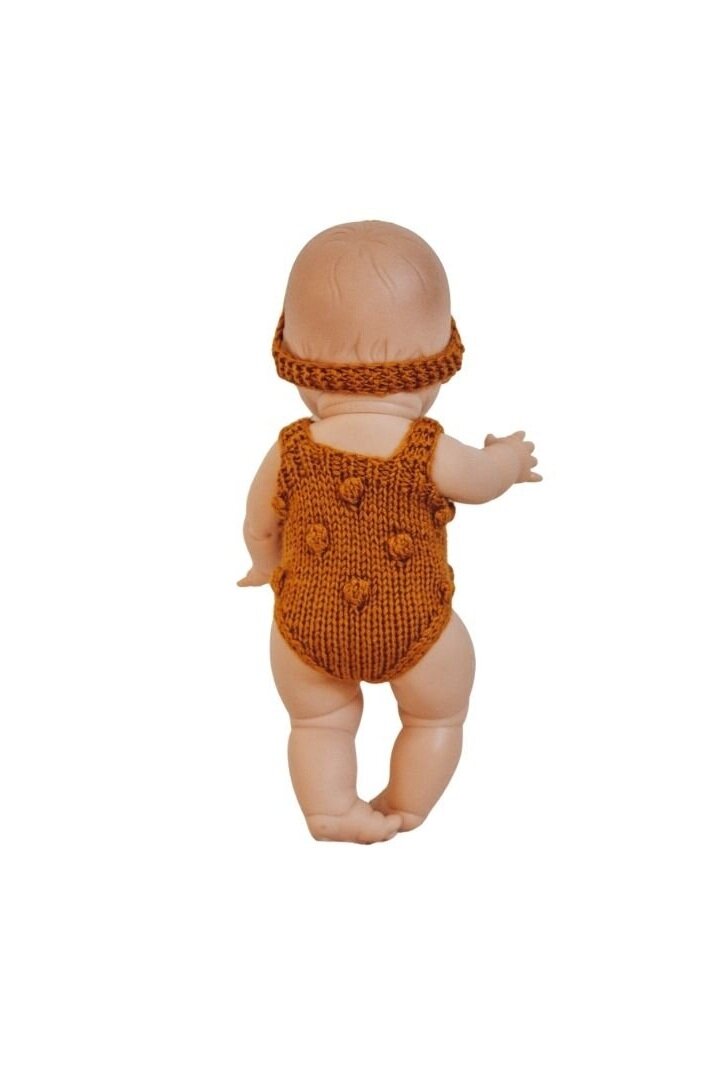 Myah Romper Set - Rust