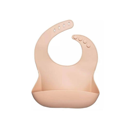 Silicone Bib - Cream