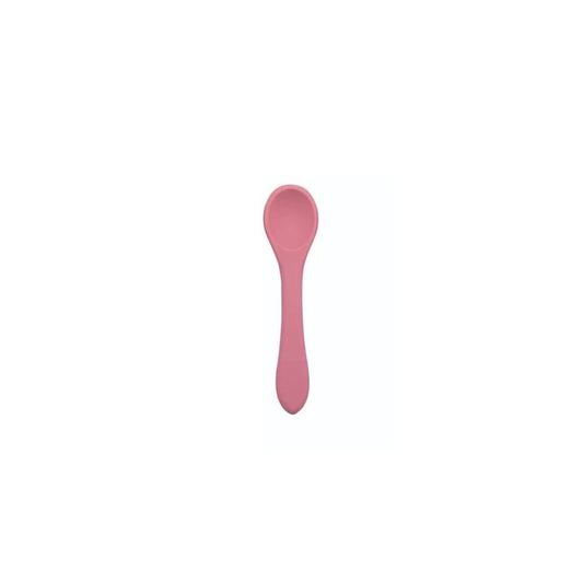 Silicone Feeding Spoon - Rose