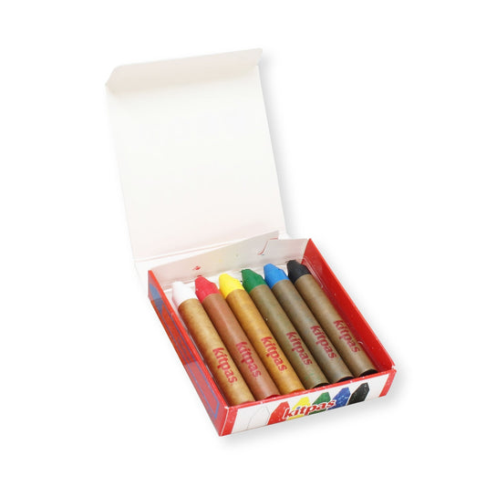 Medium Stick Crayons - 6 Pack